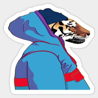 cool-tiger design - Gifts Sticker